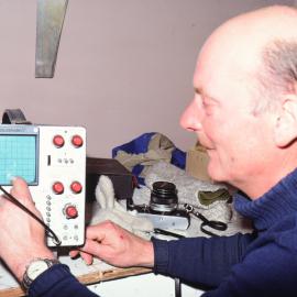 Dr Andre Von Biel showing ionospheric disturbance