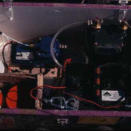 Pump, Battery, and Sample tube.