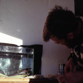 John McDonald working in a Lab