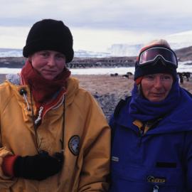 Cape Bird Adelie Penguins - Beth Speirs and Shirley McQueen