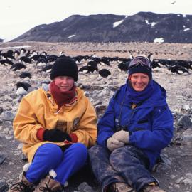 Adelie Penguins at Cape Bird with Beth Speirs and Shirley McQueen