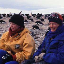 Adelie Penguins at Cape Bird with Beth Speirs and Shirley McQueen