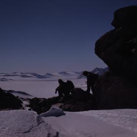 Dais granite, Why Glacier- view south, Bettle Peak
