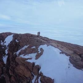 USARP Surveyors Working on top of Mount Rummage 
