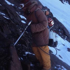 Drilling on Dolerite