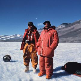 Working on Lake Vanda