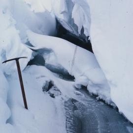Floor of tide crack - Crary Ice Rise