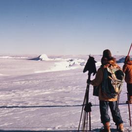 Crevassed edge of Crary Ice Rise. To the LHS is more intense crevassed area.