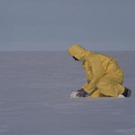 Chad Dick - mercury sampling of snow