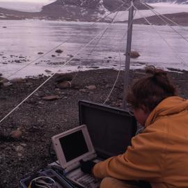 Recovering Data from the Data Logger Recording the Albedo of the ground surface