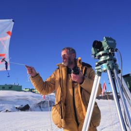 Tom Clarkson with Met Balloon
