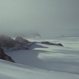 West Schultess Buttress & Darling Ridge emerging from early morning 