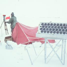 Gary Neale Surveying Sea Ice for E16
