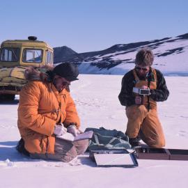Radiometer Readings of Snowpack for Landsat Imagery
