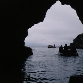 Zodiac Cruising through Caves