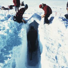 Snow Trench Shelter