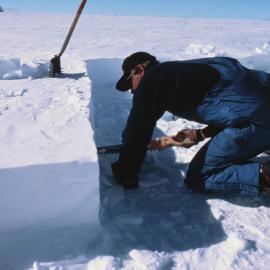 Cutting Snow Blocks