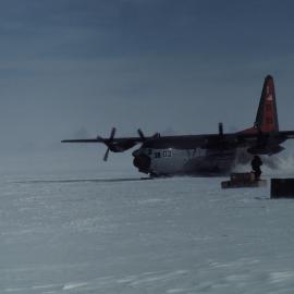 Ski Hercules landing 