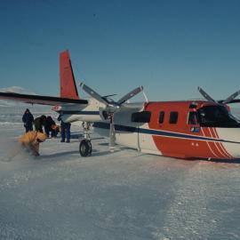 DOSLI Plane on arrival 