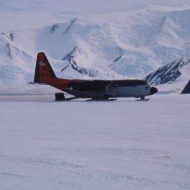 LC-130 on sea ice 