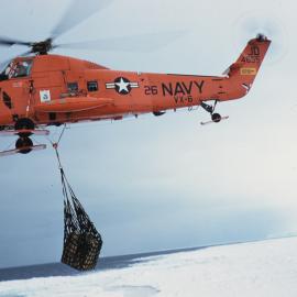 Air Lifting Cargo to Little America