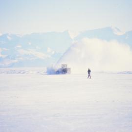 Clearing Snow off Runway 