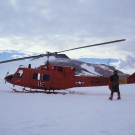 Helicopter at Darwin Camp