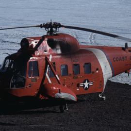 Sea King Helicopter from Ice breaker 