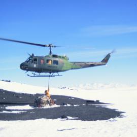 NZ Helicopter at Cape Evans