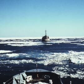 View of Other Icebreaker from Endeavour