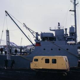 Unloading, McMurdo Station