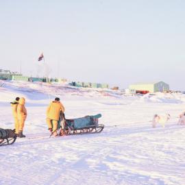 Husky Team back from a 172km handover trip