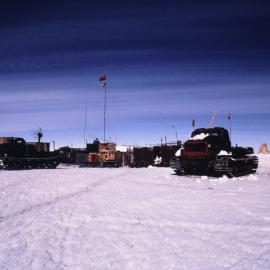 Vehicles at Vostok