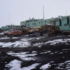 Vehicles at Scott Base
