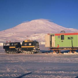 Hägglunds towing a Wannigan