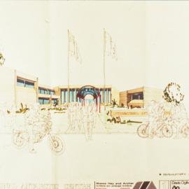 International Antarctic Centre - Sketches
