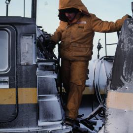 Refuelling Hagglunds