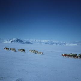 Ascending Husky Dome to establish a key survey station 