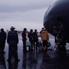 Departing for Antarctica
