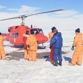 Refuelling at Marble Point