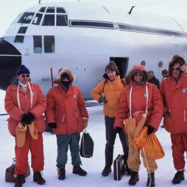 Third Ivited Visitor group at McMurdo