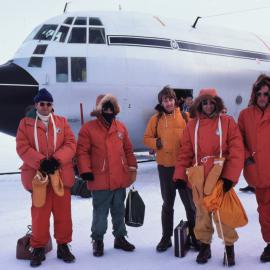 Third Invited Visitor group at McMurdo