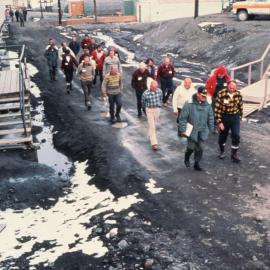 Prime Minister, Robert Muldoon and the VIP party visit McMurdo