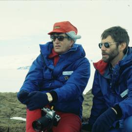 Hugh Logan with Denis Marshall