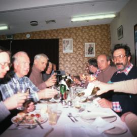 Bob Thomson (2nd from the left) with Dave Creror (retired OIC) with the Soviet inspection team