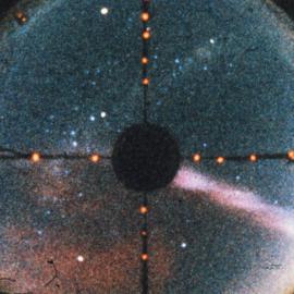 Auroral Picture from All Sky Camera
