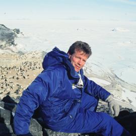 Dr Lockwood Smith at Cape Royds