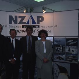 Gordon Keys, Clive Howard-Williams, Peter Barnett and Gillian Wratt