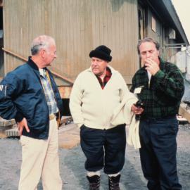 Prime Minister Robert Muldoon visiting McMurdo Station.