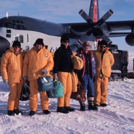 Governor General Sir David Beattie's Party returns from the South Pole